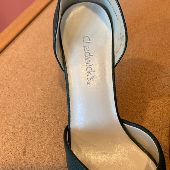 Chadwick’s Green Shoes 6 1/2 M - Picture 3 of 9